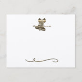 Frohe Weihnachten Begleitkarte (Rückseite)