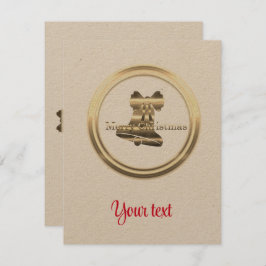 Frohe Weihnachten Begleitkarte