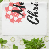 Frohe Weihnachten. Bekleidung für Männer und Fraue Handtuch (Gefaltet)