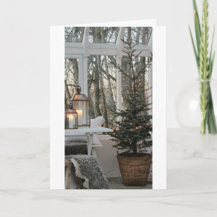 **FROHE WEIHNACHTEN** BESONDERE ZEIT BESONDERE MEN FEIERTAGSKARTE