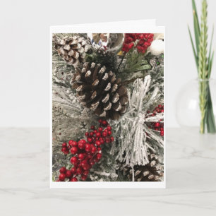 **FROHE WEIHNACHTEN** BESONDERE ZEIT BESONDERE MEN FEIERTAGSKARTE