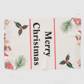 Frohe Weihnachten Best Golf Handtücher (Horizontal)