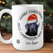 Frohe Weihnachten Best Labrador Vater Ever Black L Kaffeetasse