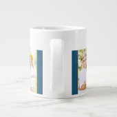 Frohe Weihnachten Beste Grandad in World 4 Foto Jumbo-Tasse (Rückseite)