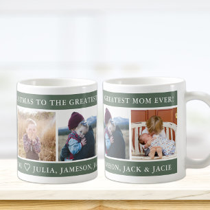 Frohe Weihnachten Beste Mama Custom Kaffeetasse