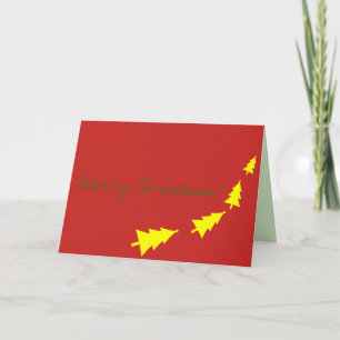 Frohe Weihnachten Beste Wünsche Tannenbaum Grußkar