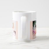 Frohe Weihnachten Bestes Oma in World 4 Foto Jumbo-Tasse (Rückseite)