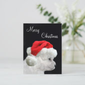 Frohe Weihnachten Bichon Frise (Stehend Vorderseite)