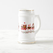 FROHE WEIHNACHTEN BIERGLAS (VorderseiteRechts)