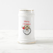 Frohe Weihnachten Bierglas (Mittel)
