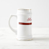 Frohe Weihnachten Bierglas (Links)