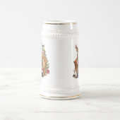 Frohe Weihnachten Bierglas (Mittel)