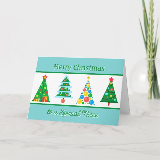 Frohe Weihnachten bis besondere Weihnachtskarte Dankeskarte (Vorderseite)