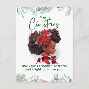 Frohe Weihnachten Black Girl Magic Melanin Weihnac