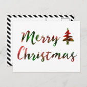 Frohe Weihnachten Bokeh Tree Lights (Vorne/Hinten)