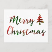 Frohe Weihnachten Bokeh Tree Lights (Vorderseite)