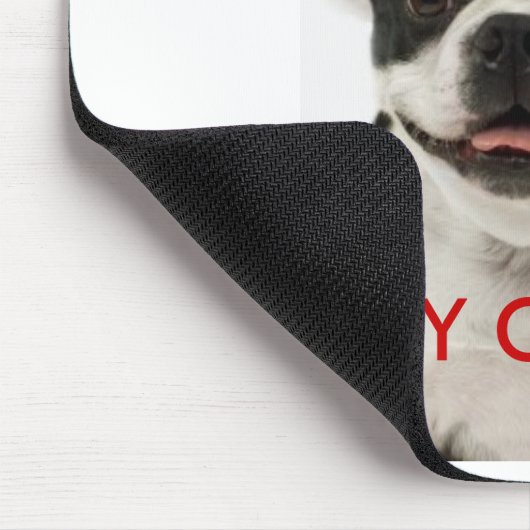 Frohe Weihnachten Boston Sankt Mousepad (Ecke)