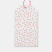 Frohe Weihnachten botanische Feiertage Wreath Kraf Geschenkanhänger (Rückseite)