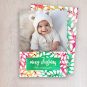 Frohe Weihnachten Botanische Gefärbte Krawatte Che