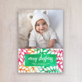 Frohe Weihnachten Botanische Gefärbte Krawatte Che