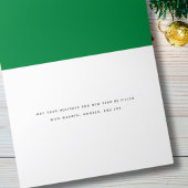 Frohe Weihnachten botanische Kalligrafie Non-Foto