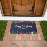 Frohe Weihnachten Botanische Pine & Berry Custom B