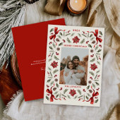 Frohe Weihnachten Botanischer Familienurlaub Foto