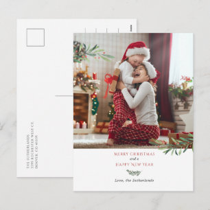 Frohe Weihnachten Botanisches Foto