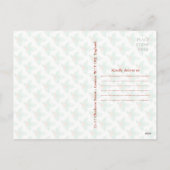 Frohe Weihnachten Briefe Urlaub Foto Postkarte (Rückseite)