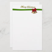 Frohe Weihnachten Briefpapier (Vorne/Hinten)