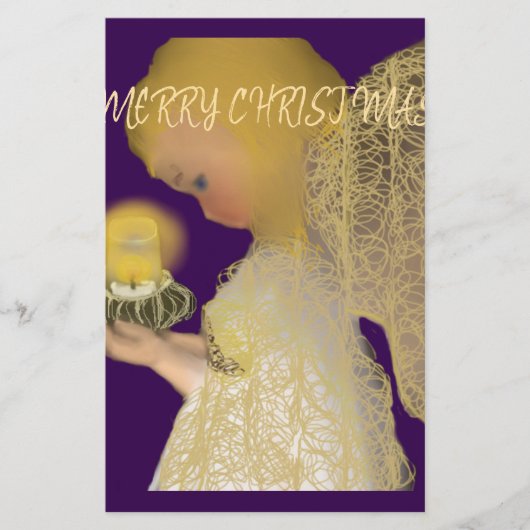 Frohe Weihnachten Briefpapier (Vorderseite)