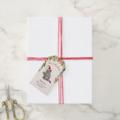 Frohe Weihnachten British Shorthair Cat Lovers Geschenkanhänger (Mit Garn)