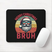 Frohe Weihnachten Bruh Cool Santa Boys Kinder Xmas Mousepad (Mit Mouse)