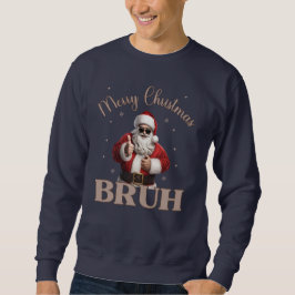 Frohe Weihnachten BRUH Funny Design T - Shirt