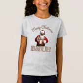 Frohe Weihnachten BRUH Funny Design T - Shirt (Vorderseite)