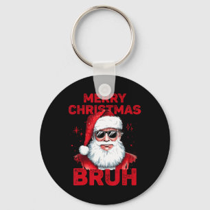 Frohe Weihnachten Bruh Trump Weihnachten Große Ag Schlüsselanhänger