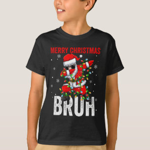 Frohe Weihnachten Bruh Xmas Weihnachtsmann Weihnac T-Shirt
