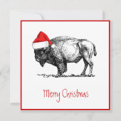Frohe Weihnachten Buffalo (Vorderseite)