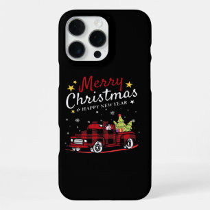 Frohe Weihnachten Buffalo Truck Schneemann Baum Ro iPhone 16 Pro Max Hülle