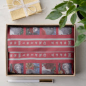 Frohe Weihnachten Bunny Rabbit Seidenpapier (Geschenk)