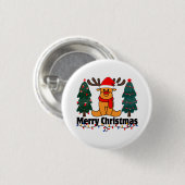 Frohe Weihnachten Button (Vorne & Hinten)