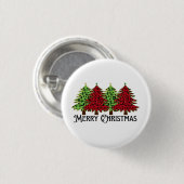Frohe Weihnachten Button (Vorne & Hinten)