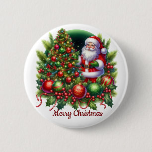 Frohe Weihnachten Button