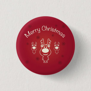 Frohe Weihnachten Button