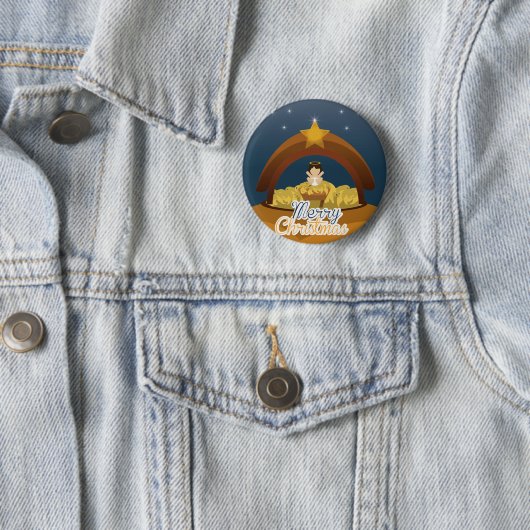 Frohe Weihnachten Button (Beispiel)