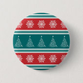 Frohe Weihnachten Button (Vorderseite)