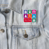 Frohe Weihnachten Button (Beispiel)