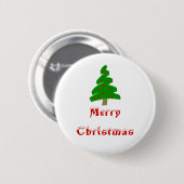 Frohe Weihnachten Button (Vorne & Hinten)