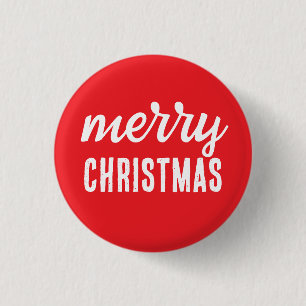 Frohe Weihnachten Button
