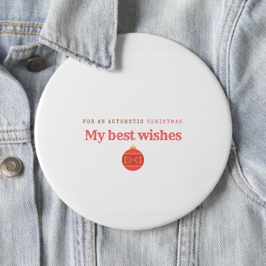 Frohe Weihnachten Button (Beispiel)